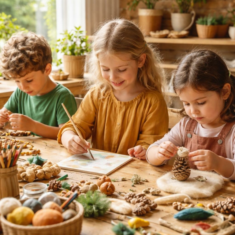Créations poétiques pour enfants — Artisanat, jeu et épanouissement
